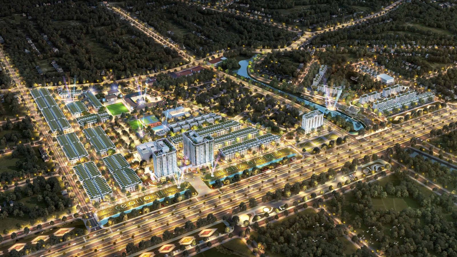 CEOHOMES HANA GARDEN MÊ LINH